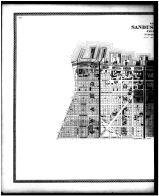 Sandusky City, 1st, 2nd, 3rd and 4th Wards - Left, Erie County 1896